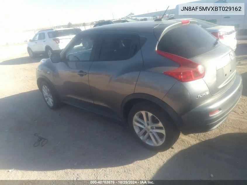 JN8AF5MVXBT029162 2011 Nissan Juke S/Sv/Sl