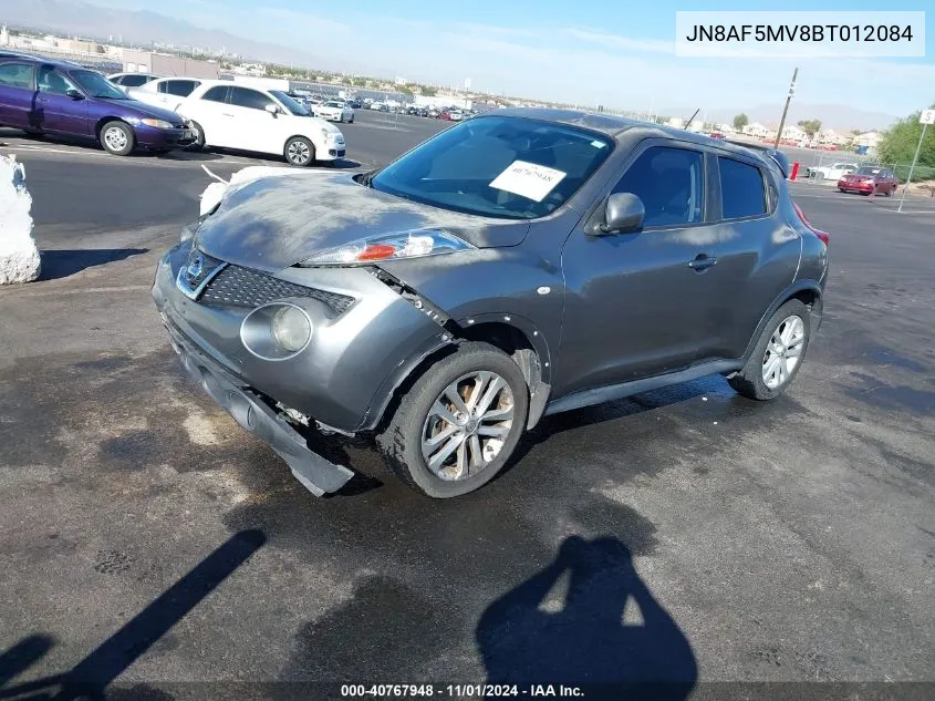 2011 Nissan Juke Sv VIN: JN8AF5MV8BT012084 Lot: 40767948