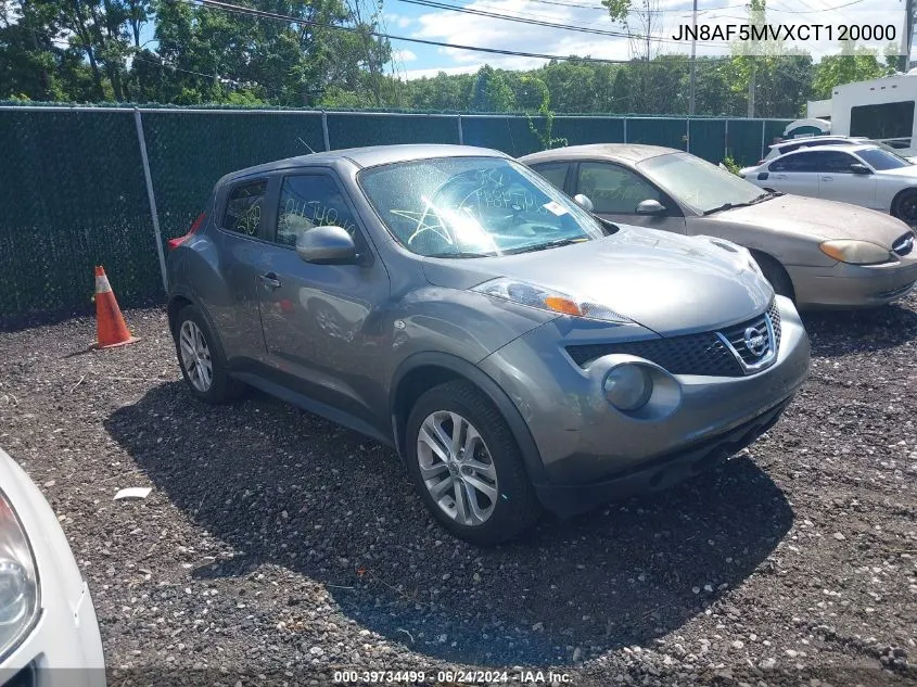 2012 Nissan Juke S VIN: JN8AF5MVXCT120000 Lot: 39734499