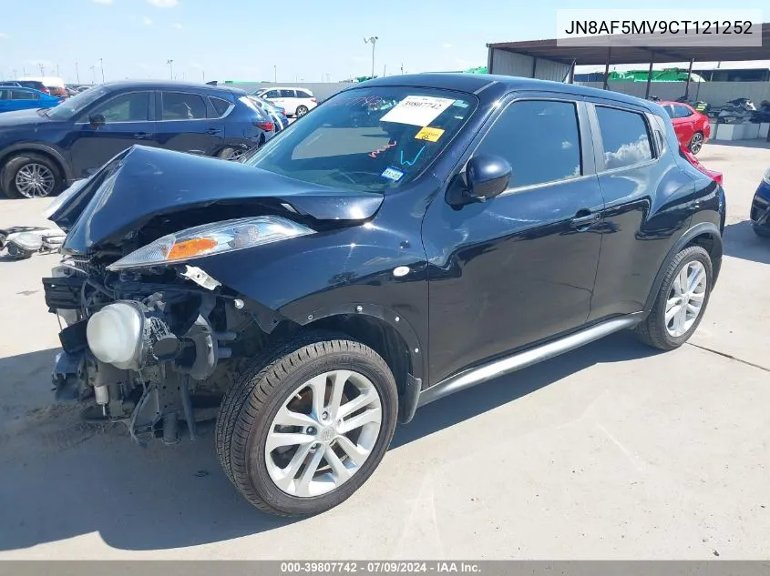 JN8AF5MV9CT121252 2012 Nissan Juke Sl