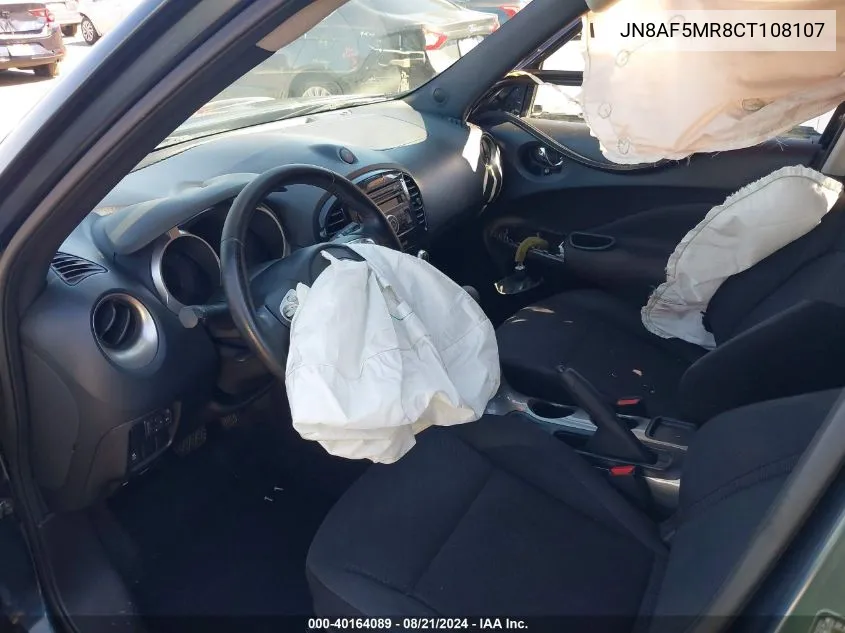 JN8AF5MR8CT108107 2012 Nissan Juke Sv