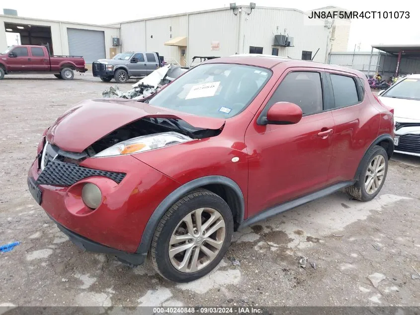 2012 Nissan Juke S/Sl/Sv VIN: JN8AF5MR4CT101073 Lot: 40240848