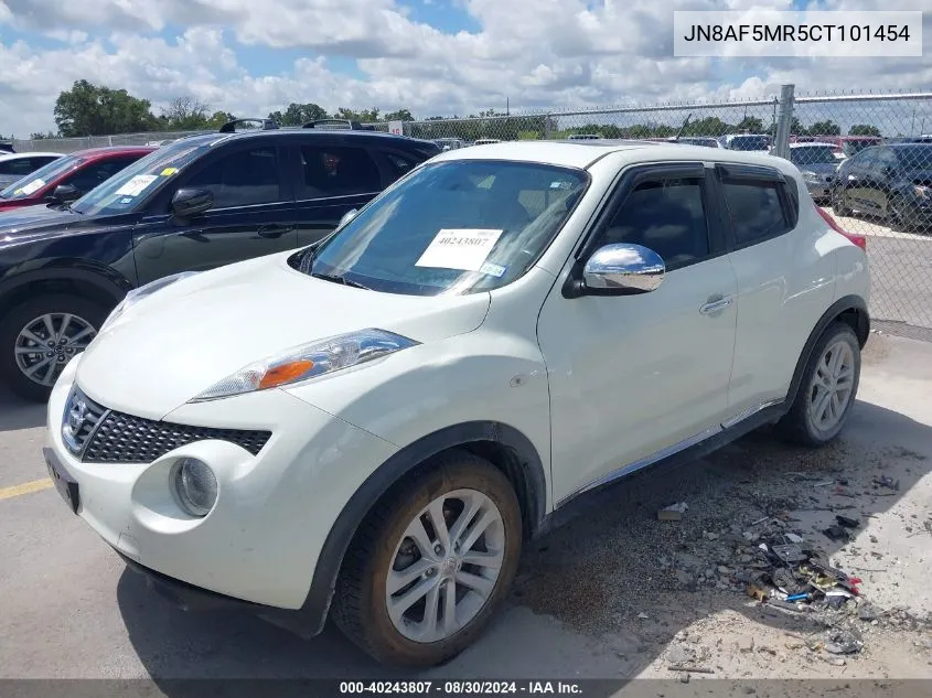 2012 Nissan Juke Sl VIN: JN8AF5MR5CT101454 Lot: 40243807