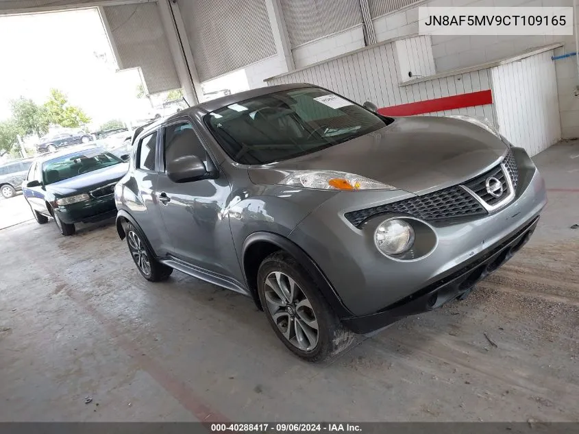 2012 Nissan Juke Sv VIN: JN8AF5MV9CT109165 Lot: 40288417