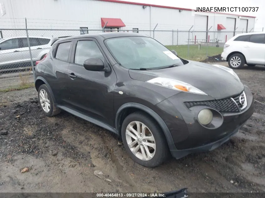 2012 Nissan Juke Sv VIN: JN8AF5MR1CT100737 Lot: 40454813