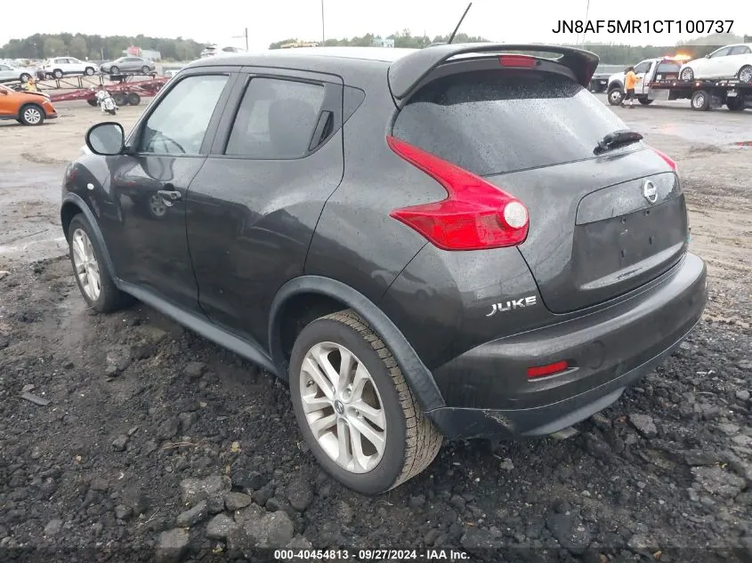 JN8AF5MR1CT100737 2012 Nissan Juke Sv