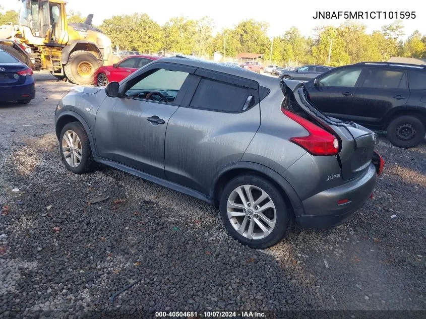 2012 Nissan Juke S/Sv/Sl VIN: JN8AF5MR1CT101595 Lot: 40504681