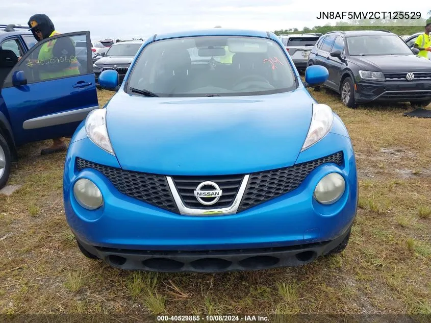 2012 Nissan Juke S/Sv/Sl VIN: JN8AF5MV2CT125529 Lot: 40529885