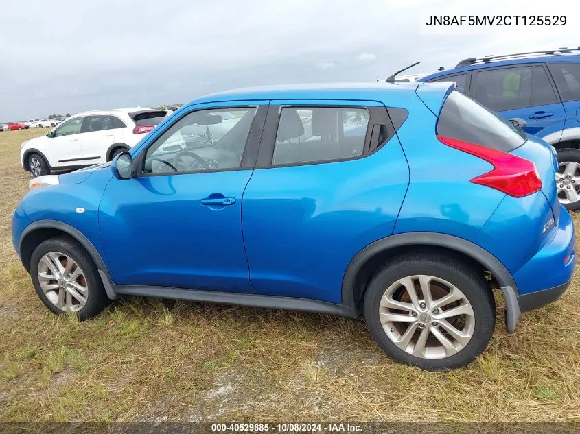 2012 Nissan Juke S/Sv/Sl VIN: JN8AF5MV2CT125529 Lot: 40529885