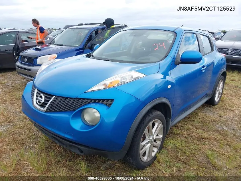 2012 Nissan Juke S/Sv/Sl VIN: JN8AF5MV2CT125529 Lot: 40529885