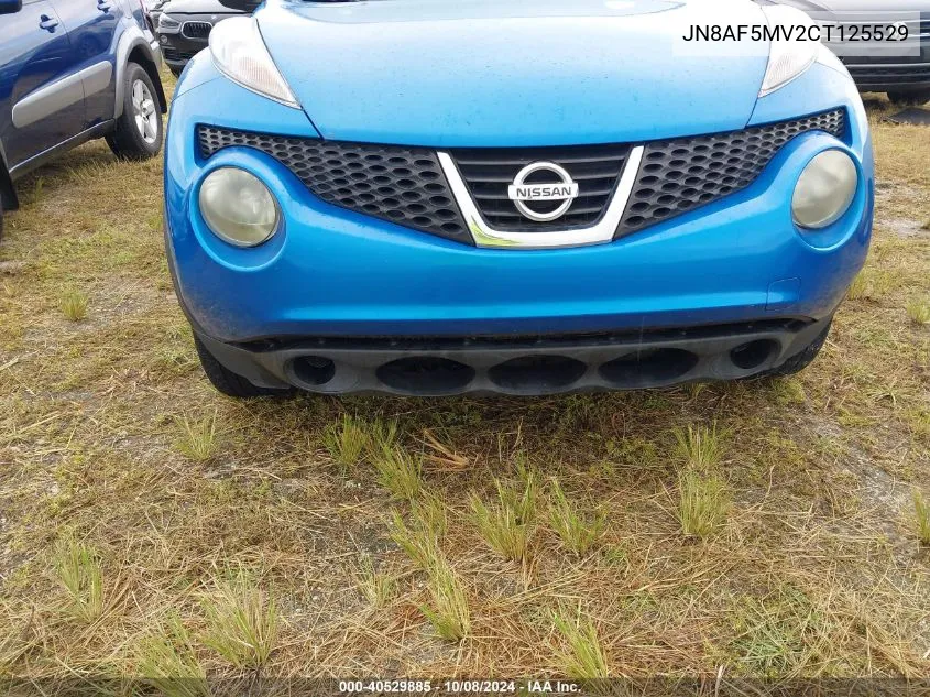 2012 Nissan Juke S/Sv/Sl VIN: JN8AF5MV2CT125529 Lot: 40529885