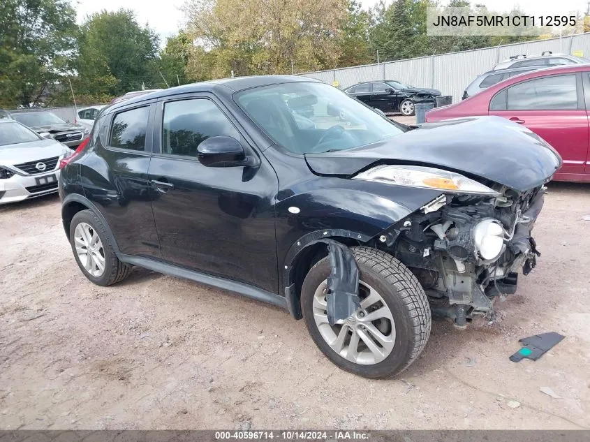 2012 Nissan Juke Sl VIN: JN8AF5MR1CT112595 Lot: 40596714