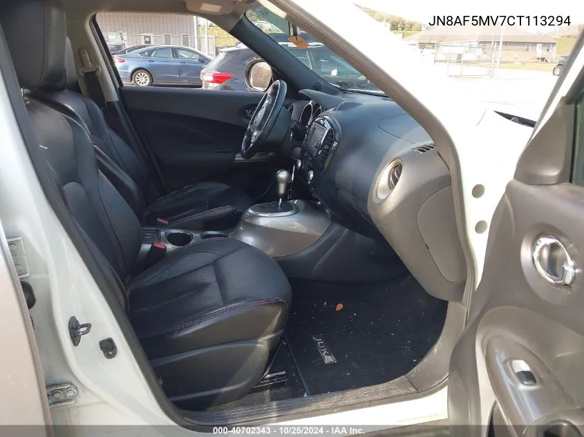 JN8AF5MV7CT113294 2012 Nissan Juke Sl