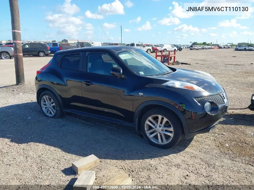 JN8AF5MV6CT110130 2012 Nissan Juke Sl