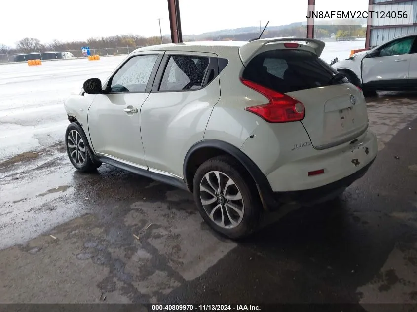 2012 Nissan Juke Sl VIN: JN8AF5MV2CT124056 Lot: 40809970