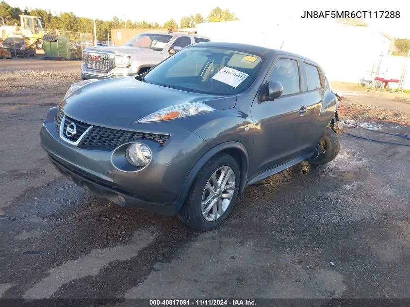 2012 Nissan Juke Sl VIN: JN8AF5MR6CT117288 Lot: 40817091