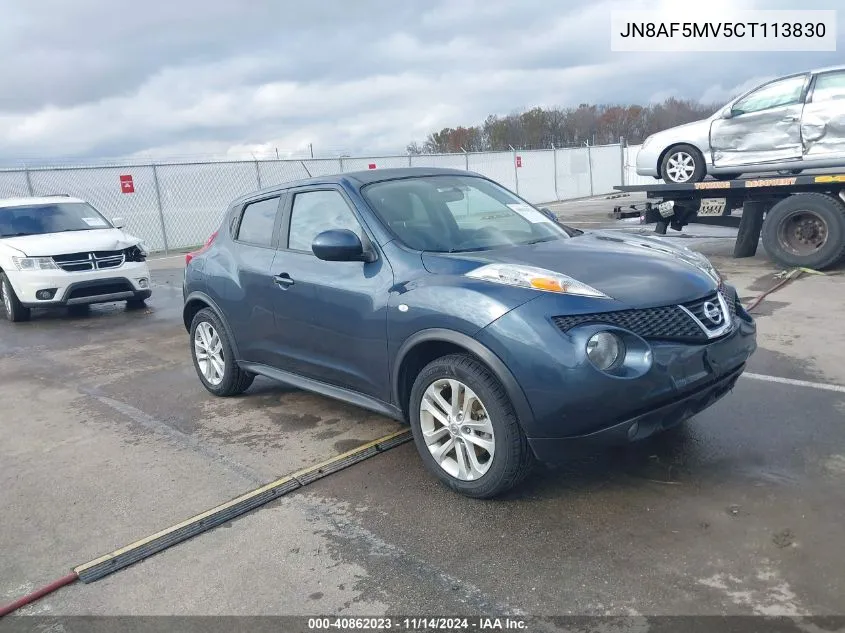 2012 Nissan Juke Sl VIN: JN8AF5MV5CT113830 Lot: 40862023