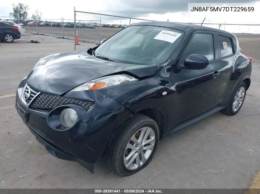 2013 Nissan Juke Sl VIN: JN8AF5MV7DT229659 Lot: 39391441