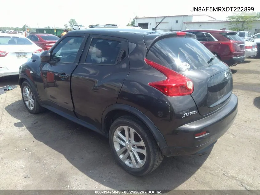 2013 Nissan Juke S VIN: JN8AF5MRXDT222899 Lot: 39475849