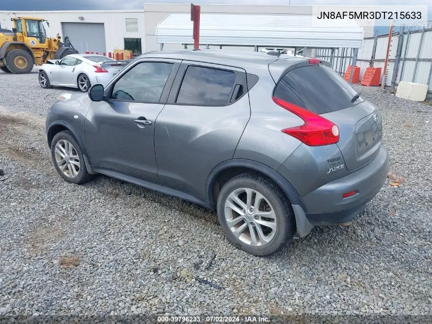 2013 Nissan Juke Sl VIN: JN8AF5MR3DT215633 Lot: 39796233