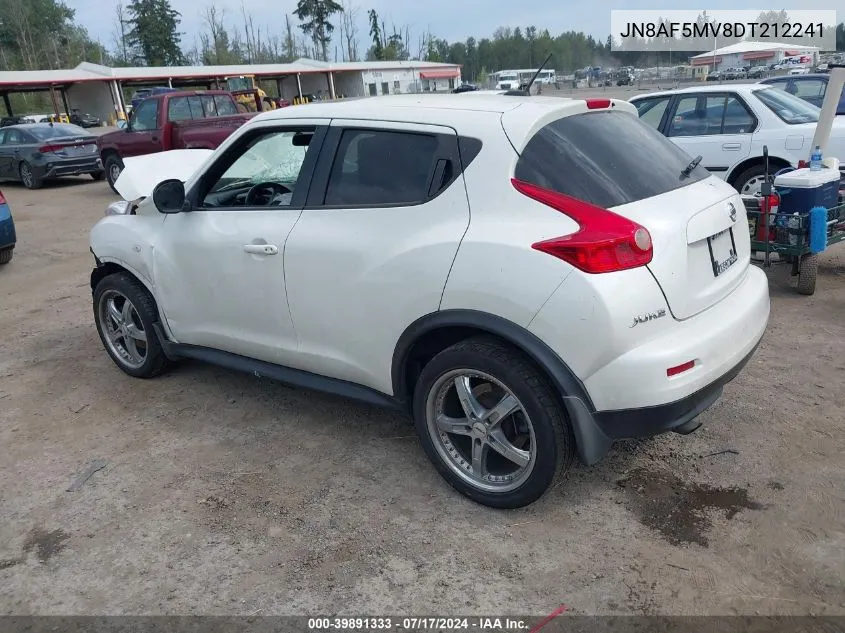 JN8AF5MV8DT212241 2013 Nissan Juke Sl