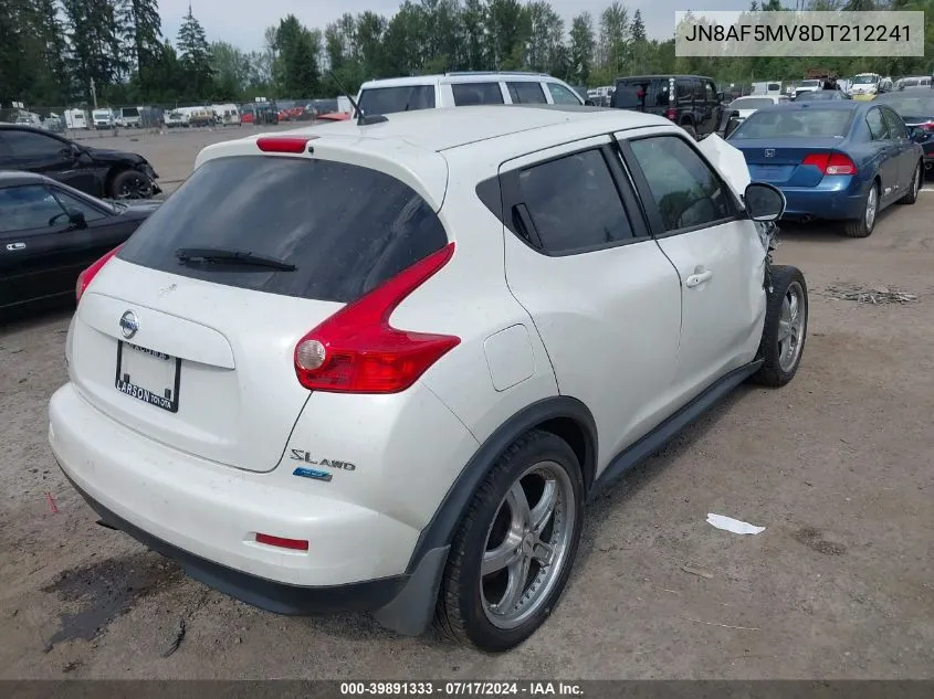 2013 Nissan Juke Sl VIN: JN8AF5MV8DT212241 Lot: 39891333