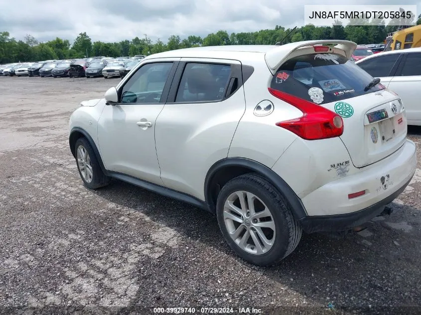 2013 Nissan Juke S VIN: JN8AF5MR1DT205845 Lot: 39929740