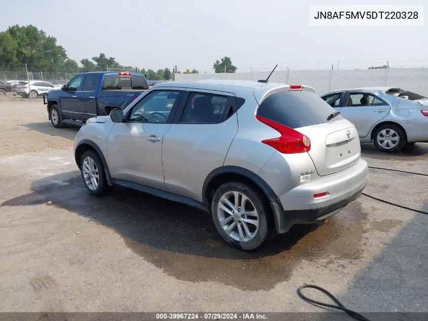 2013 Nissan Juke Sv VIN: JN8AF5MV5DT220328 Lot: 39967224