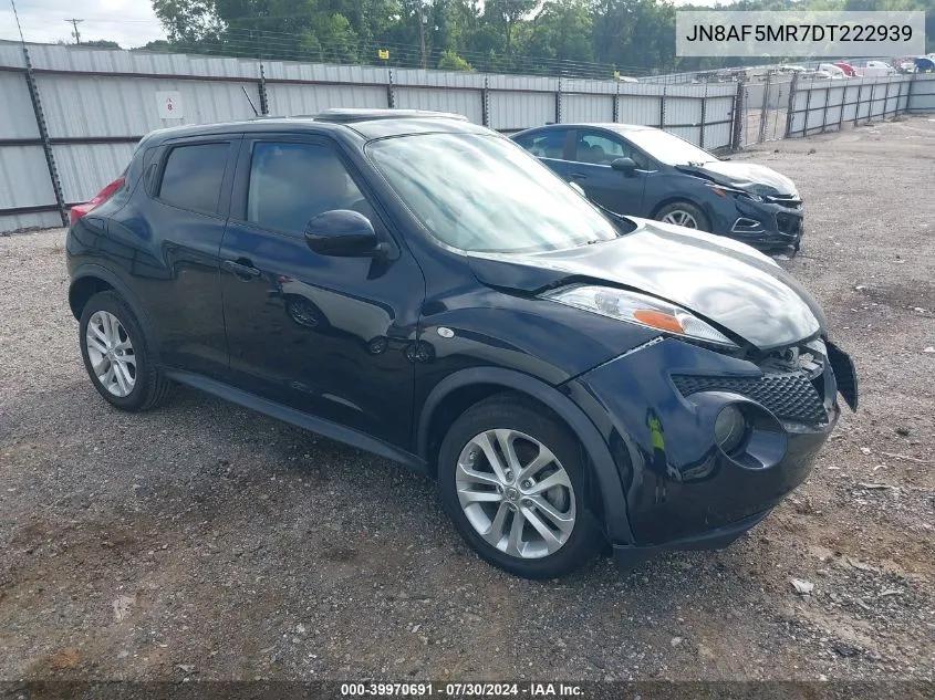 2013 Nissan Juke Sv VIN: JN8AF5MR7DT222939 Lot: 39970691