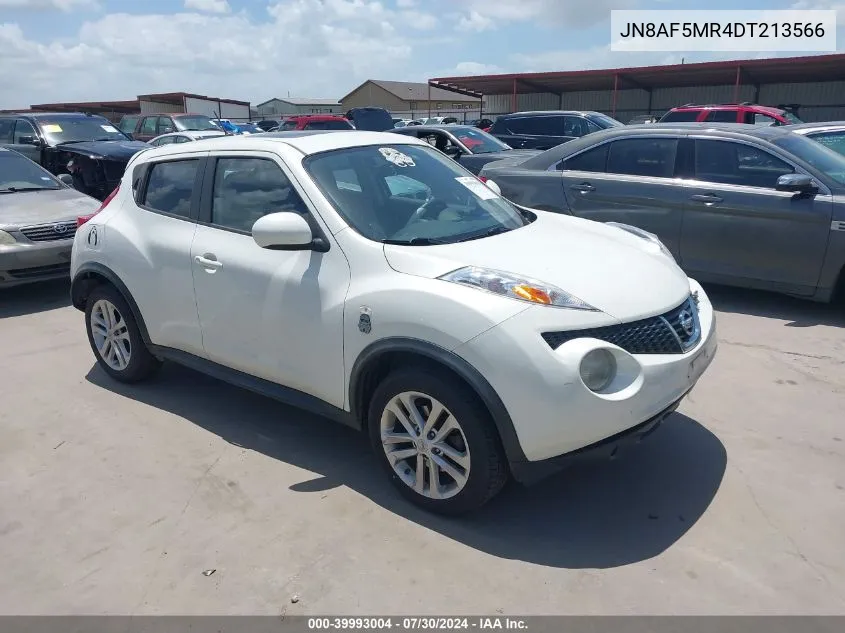 JN8AF5MR4DT213566 2013 Nissan Juke Sv