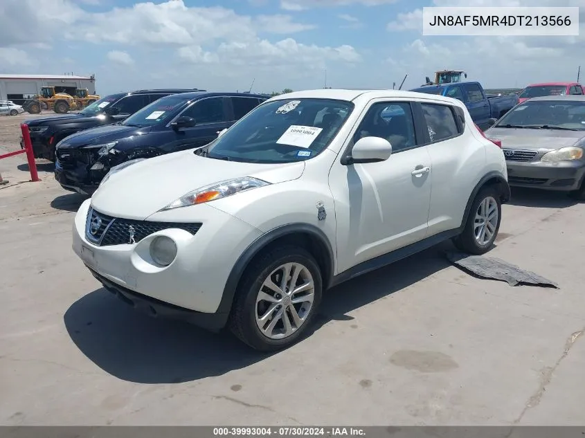 JN8AF5MR4DT213566 2013 Nissan Juke Sv