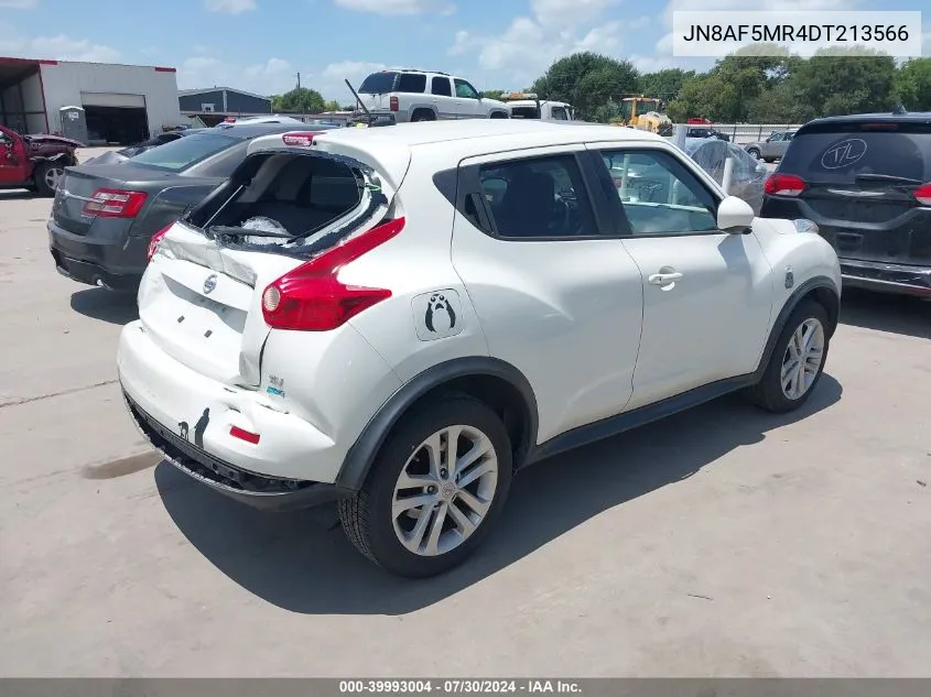 2013 Nissan Juke Sv VIN: JN8AF5MR4DT213566 Lot: 39993004