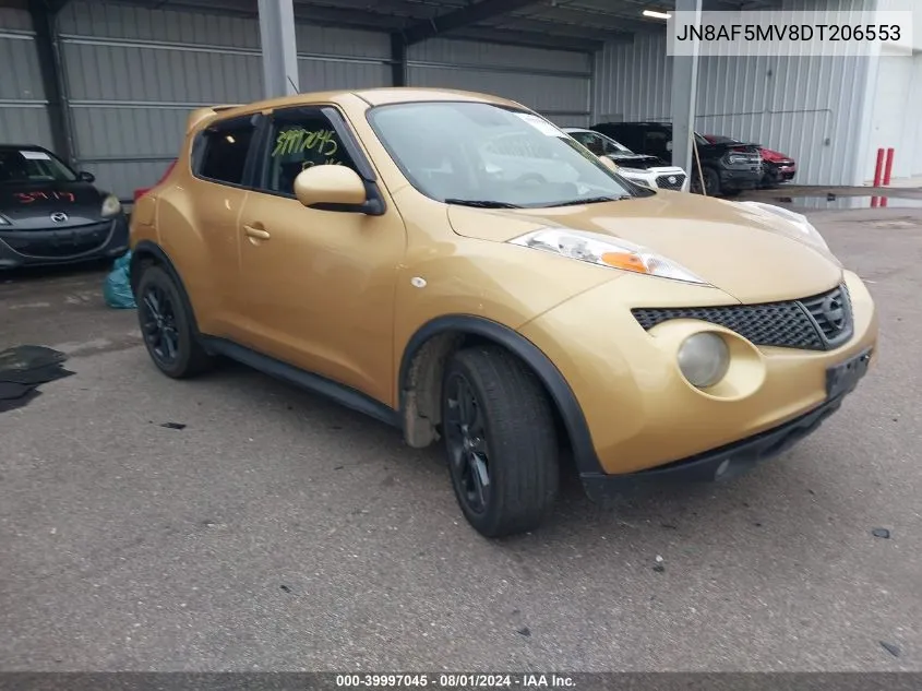 2013 Nissan Juke Sl VIN: JN8AF5MV8DT206553 Lot: 39997045