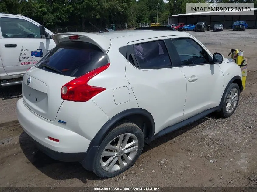 2013 Nissan Juke S VIN: JN8AF5MR9DT226183 Lot: 40033850