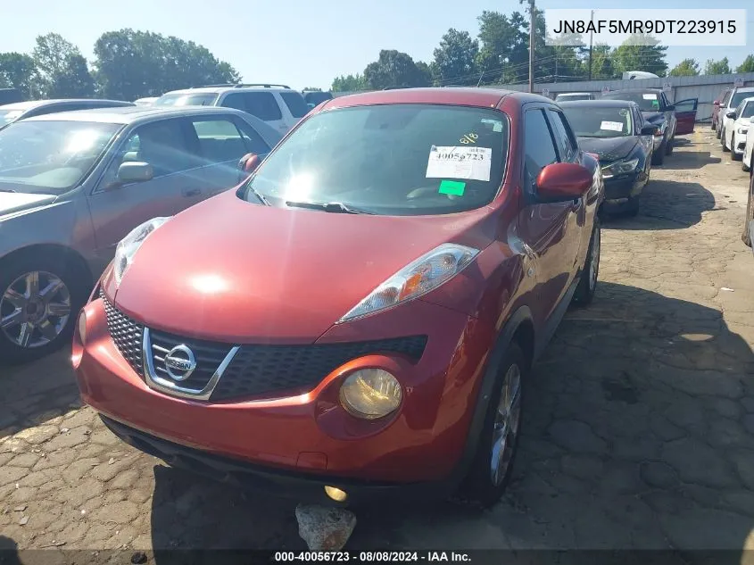 2013 Nissan Juke Sl VIN: JN8AF5MR9DT223915 Lot: 40056723