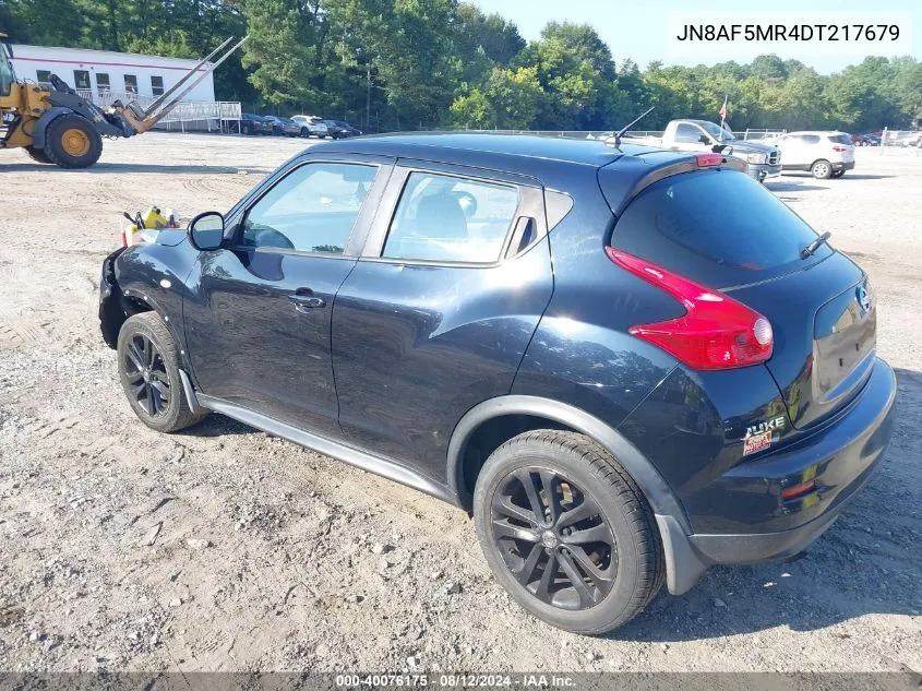 2013 Nissan Juke Nismo/S/Sl/Sv VIN: JN8AF5MR4DT217679 Lot: 40076175