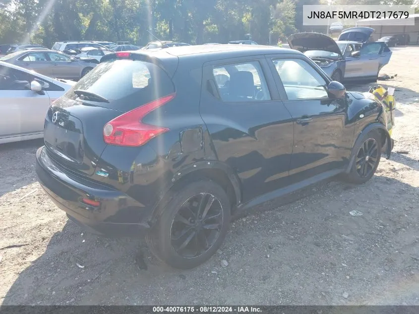 2013 Nissan Juke Nismo/S/Sl/Sv VIN: JN8AF5MR4DT217679 Lot: 40076175