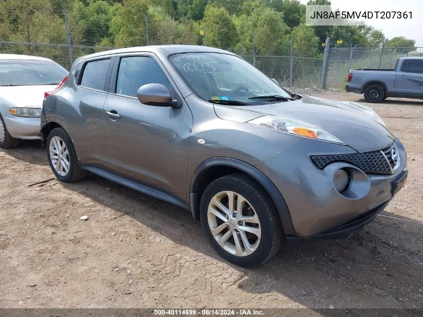 2013 Nissan Juke Sl VIN: JN8AF5MV4DT207361 Lot: 40114699