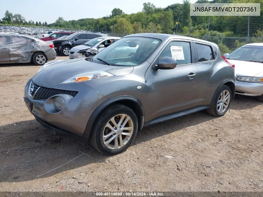 2013 Nissan Juke Sl VIN: JN8AF5MV4DT207361 Lot: 40114699