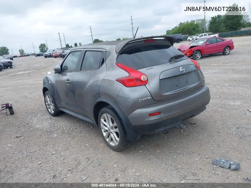 JN8AF5MV6DT228616 2013 Nissan Juke Sl