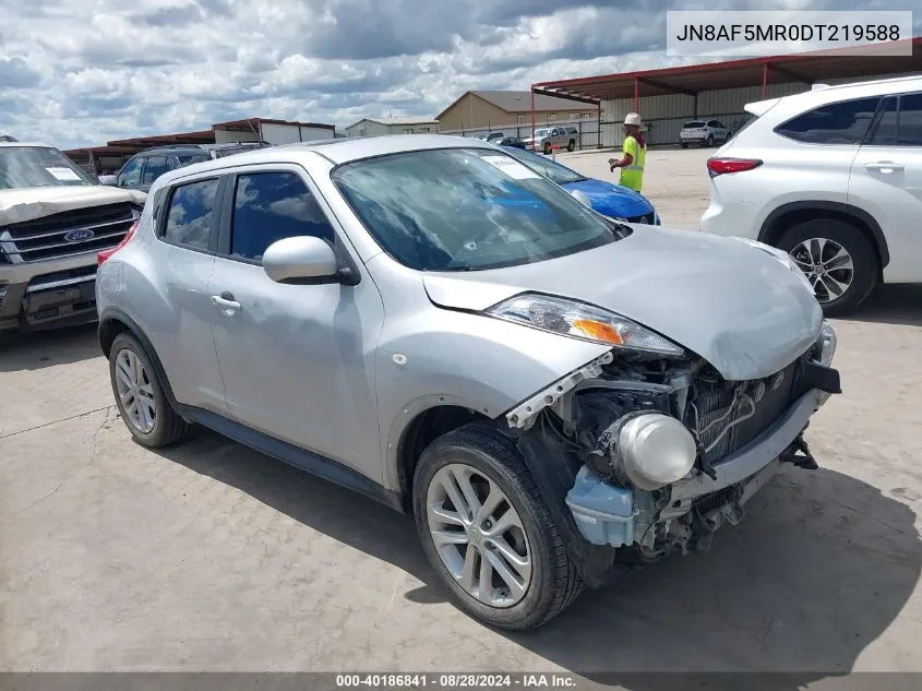 2013 Nissan Juke Sv VIN: JN8AF5MR0DT219588 Lot: 40186841