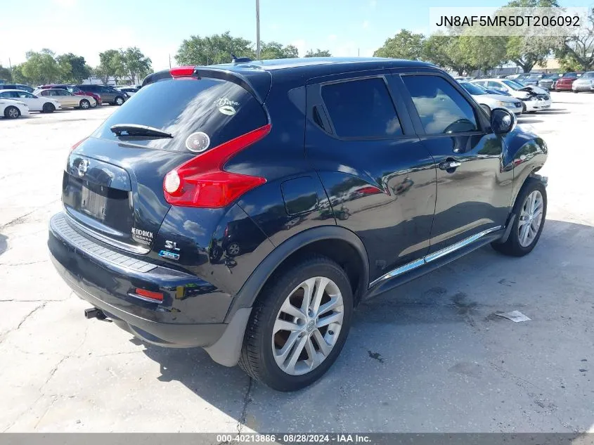 JN8AF5MR5DT206092 2013 Nissan Juke Sl