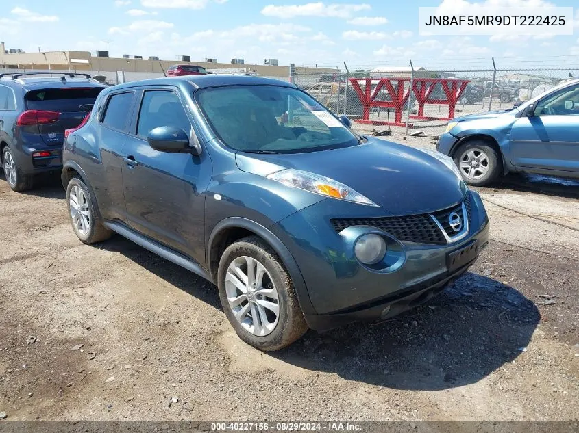 2013 Nissan Juke Sl VIN: JN8AF5MR9DT222425 Lot: 40227156