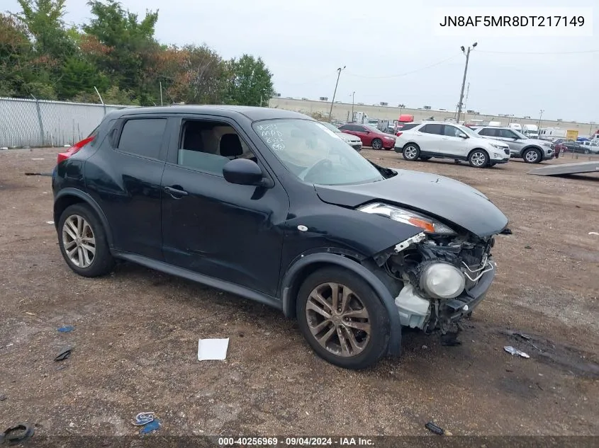 2013 Nissan Juke Sv VIN: JN8AF5MR8DT217149 Lot: 40256969