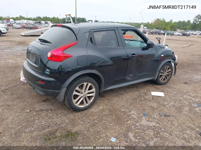 JN8AF5MR8DT217149 2013 Nissan Juke Sv