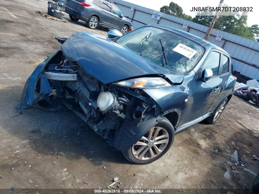 2013 Nissan Juke Sv VIN: JN8AF5MR7DT208832 Lot: 40262615