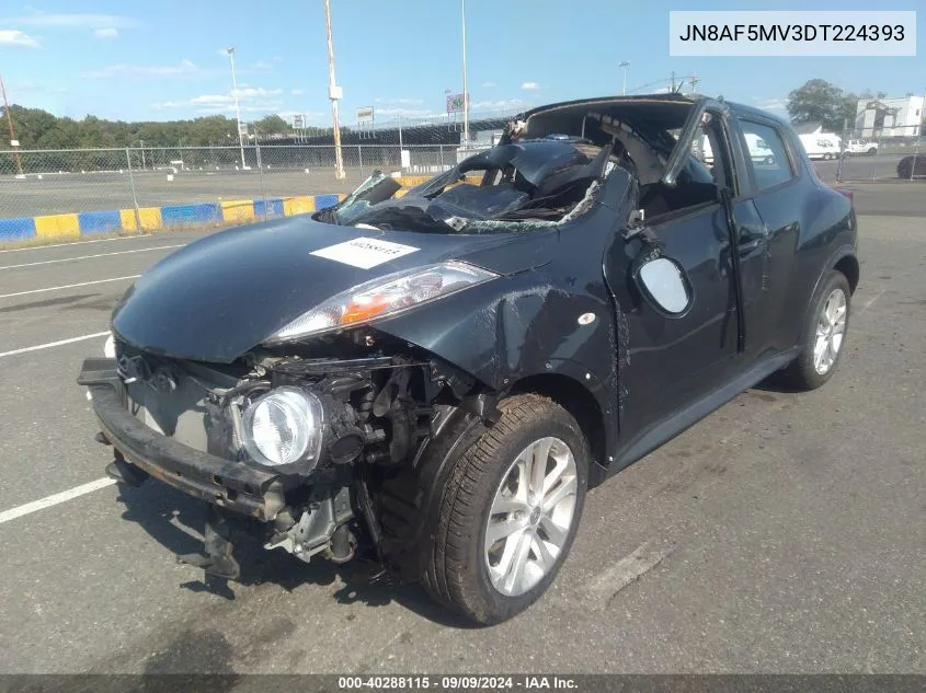 2013 Nissan Juke Nismo/S/Sl/Sv VIN: JN8AF5MV3DT224393 Lot: 40288115