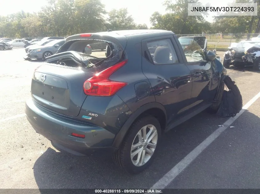 JN8AF5MV3DT224393 2013 Nissan Juke Nismo/S/Sl/Sv