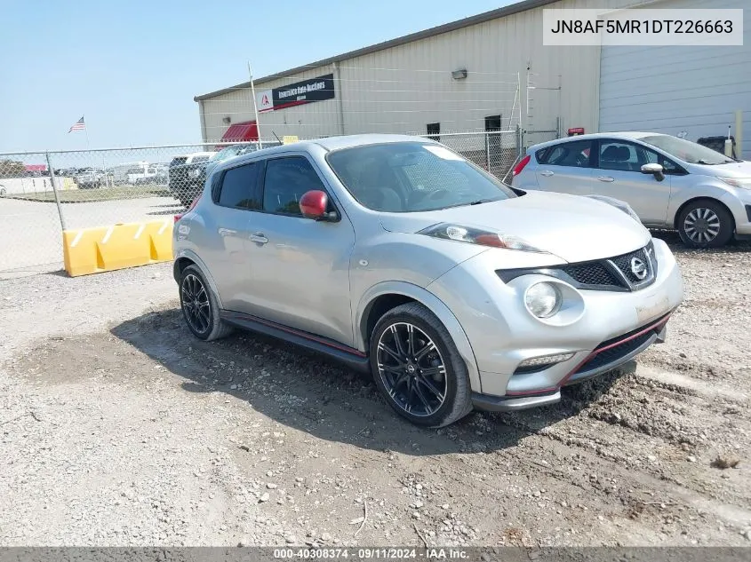 2013 Nissan Juke Nismo VIN: JN8AF5MR1DT226663 Lot: 40308374