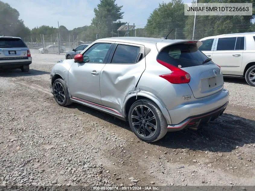 JN8AF5MR1DT226663 2013 Nissan Juke Nismo